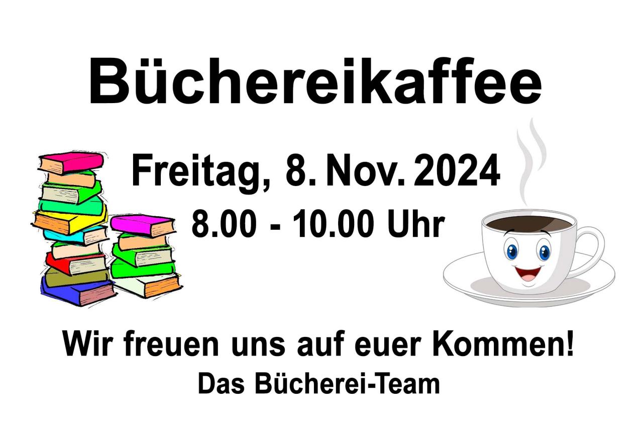 Büchereikaffee 2024