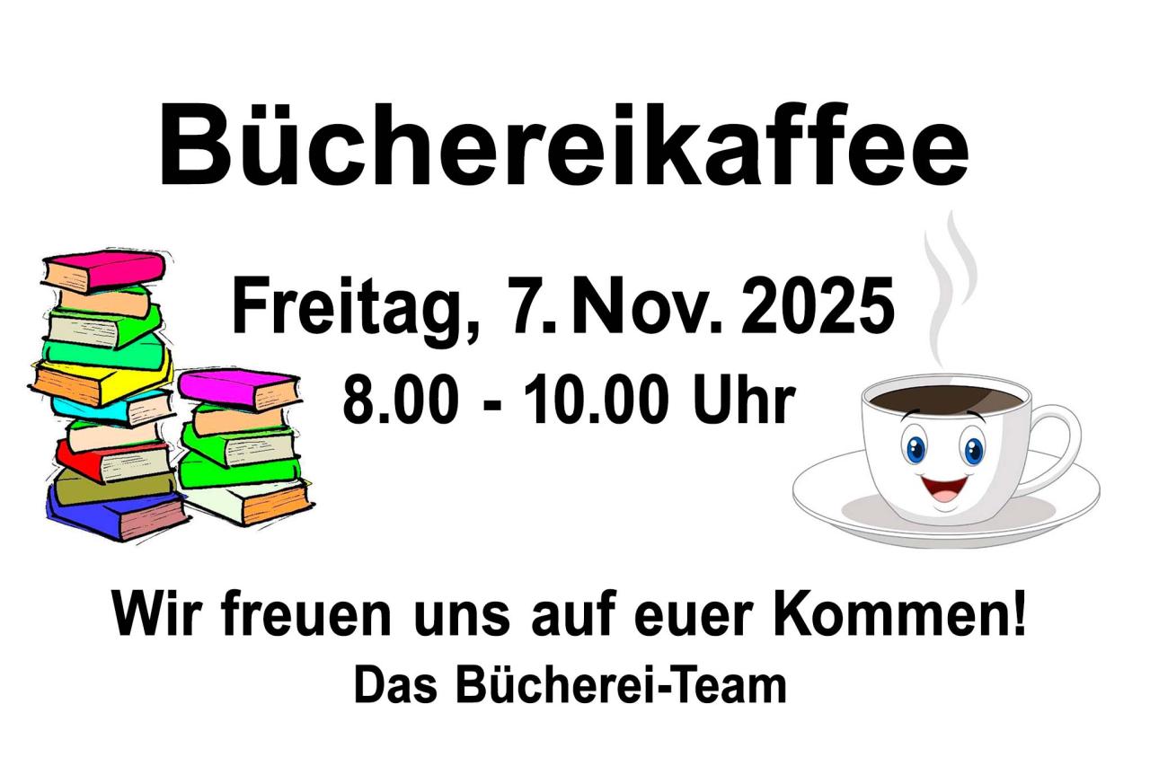 Büchereikaffee November 2025