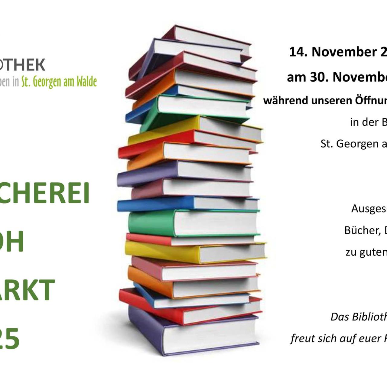 Büchereiflohmarkt 2025