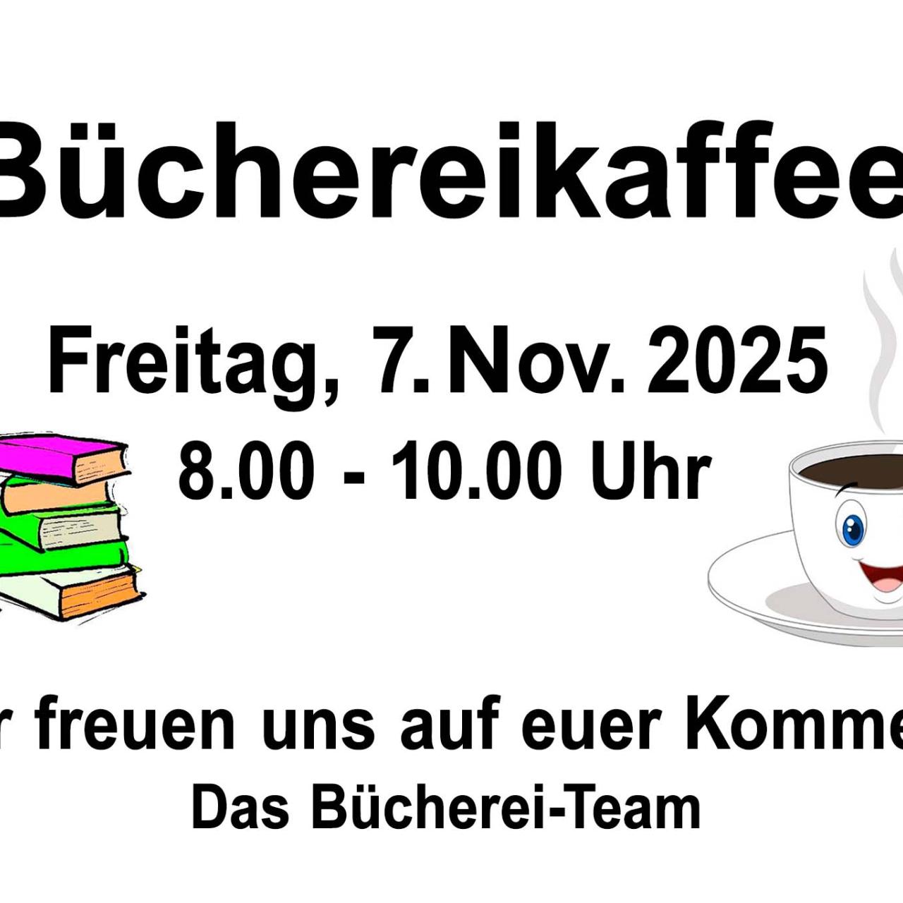Büchereikaffee November 2025